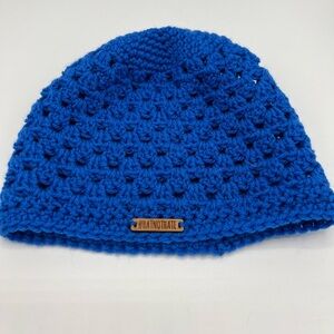 Blue Crochet Beanie
